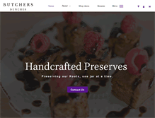 Tablet Screenshot of butchersbunches.com